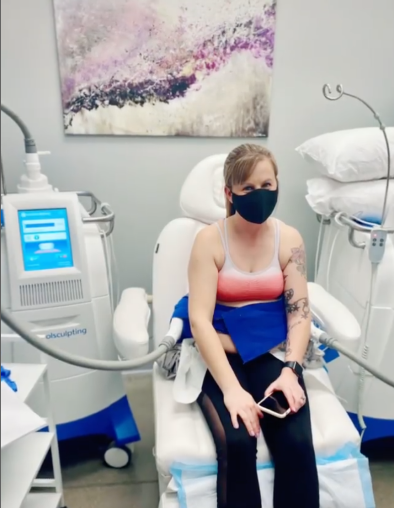 CoolSculpting treatment at PureLee Redefined in Colorado Springs